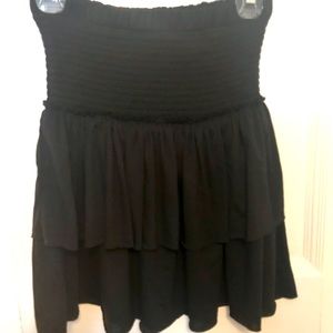 Black Anthropologie Mini Skirt NEVER WORN